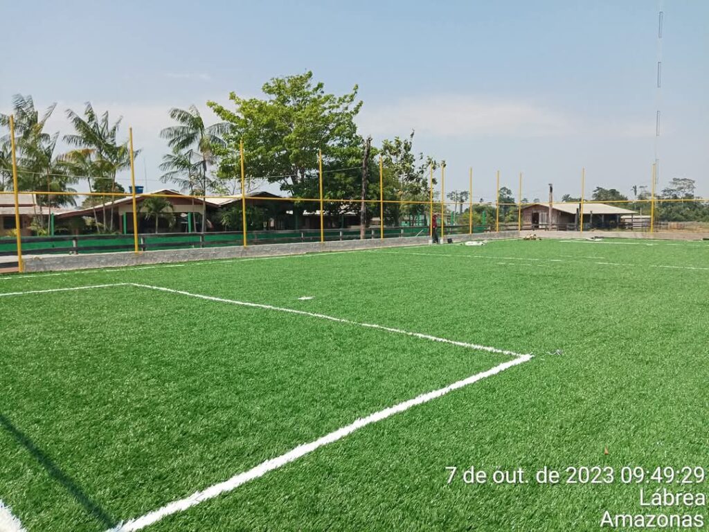 FAZENDA TRÊS IRMÃOS / VISTA ALEGRE DO ABUNÃ  Grama Esportiva
